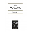 The White Book Service 2022: Civil Procedure Volume 1 only