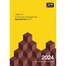 JCT Construction Management Appointment 2024 (CM/A)
