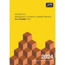 JCT Management Contractor Collateral Warranty for a Funder 2024 (MCWa/F)