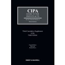 CIPA Guide to the Patents Acts 9th Edition: 3rd Supplement