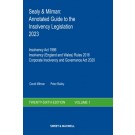 Sealy & Milman: Annotated Guide to the Insolvency Legislation 2023 Volume 1