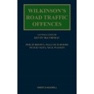 Wilkinson's Road Traffic Offences 31st Edition