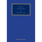 Jowitt's Dictionary of English Law 6th ed