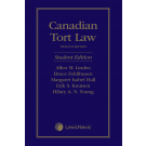 Canadian Tort Law 12th Edition (Student Edition)