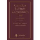 Canadian Business Corporations Law, Volume 2: Corporate Governance 4th Edition