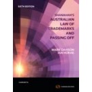 Shanahan's Australian Law of Trade Marks and Passing Off 6th Edition
