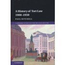 A History of Tort Law 1900-1950