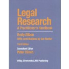 Legal Research: A Practitioner's Handbook 3rd Edition