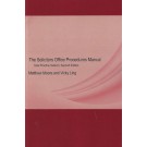 The Solicitors Office Procedures Manual: Sole Practice Version 2nd Edition