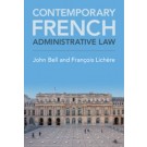 Contemporary French Administrative Law