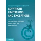 The Cambridge Handbook of Copyright Limitations and Exceptions