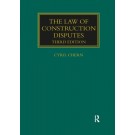 The Law of Construction Disputes 3rd Edition