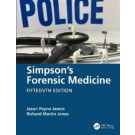 Simpson's Forensic Medicine 15th ed