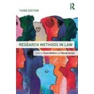 Research Methods in Law 3rd ed