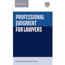 Professional Judgment for Lawyers