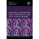 Research Methods for Contract Law and Scholarship