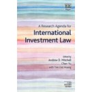 A Research Agenda for International Investment Law