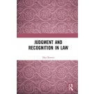 Judgment and Recognition in Law