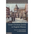 Great Christian Jurists in English History