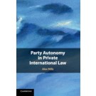 Party Autonomy in Private International Law