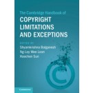 The Cambridge Handbook of Copyright Limitations and Exceptions
