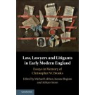 Law, Lawyers and Litigants in Early Modern England: Essays in Memory of Christopher W. Brooks