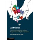Just Words: The Effectiveness of Civil Justice in European Human Rights Jurisprudence