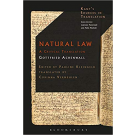 Natural Law: A Translation of the Textbook for Kant's Lectures on Legal and Political Philosophy: A Critical Translation