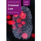 Macmillan Law Masters: Criminal Law 12th Edition