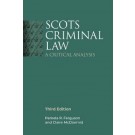 Scots Criminal Law: A Critical Analysis 3rd ed