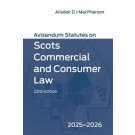 Avizandum Statutes on Scots Commercial and Consumer Law 2025-26 23rd