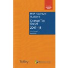 MHA MacIntyre Hudson's Orange Tax Guide 2017-18