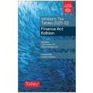 Whillans Tax Tables 2021-22: Finance Act Edition