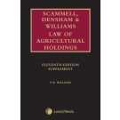 Scammell, Densham & Williams Law of Agricultural Holdings: 11th Edition 1st Supplement