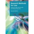 Research Methods for Law 2nd Edition