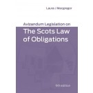 Avizandum Legislation on the Scots Law of Obligations 9th Edition