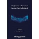MacQueen and Thomson on Contract Law in Scotland 5th Edition