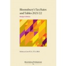Bloomsbury's Tax Rates and Tables 2021/22: Budget Edition