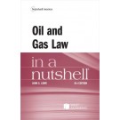 Oil and Gas Law in a Nutshell 8th Edition