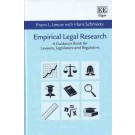 Empirical Legal Research: A Guidance Book for Lawyers, Legislators and Regulators