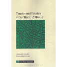Trusts and Estates in Scotland 2016/17