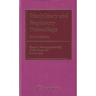 Disciplinary and Regulatory Proceedings 9th Edition
