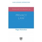 Advanced Introduction to Privacy Law