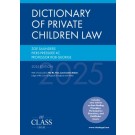 Dictionary of Private Children Law 2025