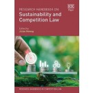 Research Handbook on Sustainability and Competition Law