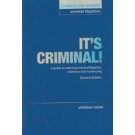 It's Criminal! A Guide to Learning Criminal Litigation, Evidence and Sentencing 2nd Edition