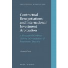 Contractual Renegotiations and International Investment Arbitration: A Relational Contract Theory Interpretation of Investment Treaties