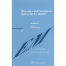 Remedies and Procedures before the EU Courts