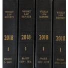 The Weekly Law Reports: Bound Volume One Only Subscription - Black Buckram