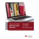 Nemes and Coss' Effective Legal Research, 7th Edition